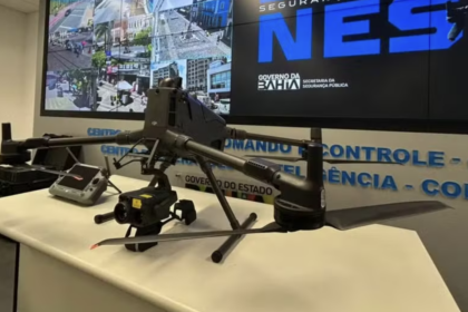 Bahia adota super-drones com investimento de R$ 700 mil em segurança