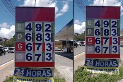 Consumidores em Camaçari criticam altos preços dos combustíveis