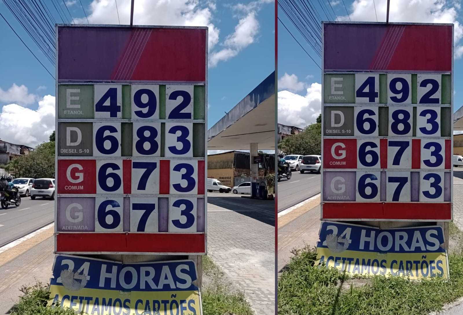 Consumidores em Camaçari criticam altos preços dos combustíveis