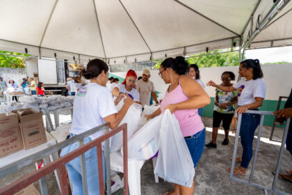 Início da entrega da Cesta de Páscoa em Camaçari na segunda-feira