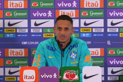 De fora! Luciano Juba não é convocado por Ancelotti para próximos jogos da Seleção Brasileira