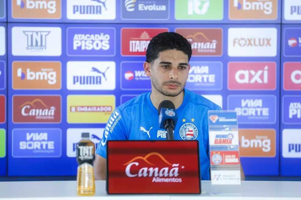 Meia do Bahia, Michel Araujo revela mudança nos treinos para evitar novas lesões