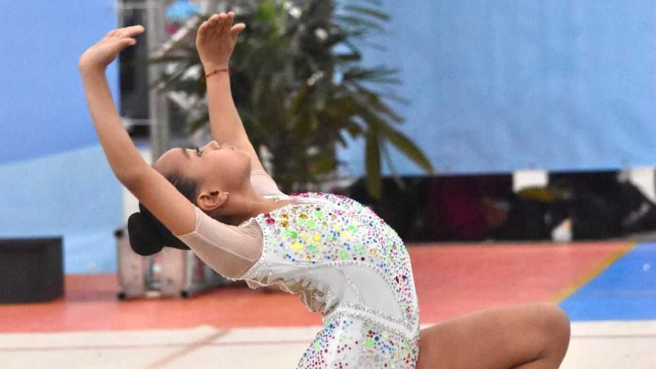 De apenas 10 anos: Conheça promessa baiana da ginástica rítmica que fará treinamento na Europa