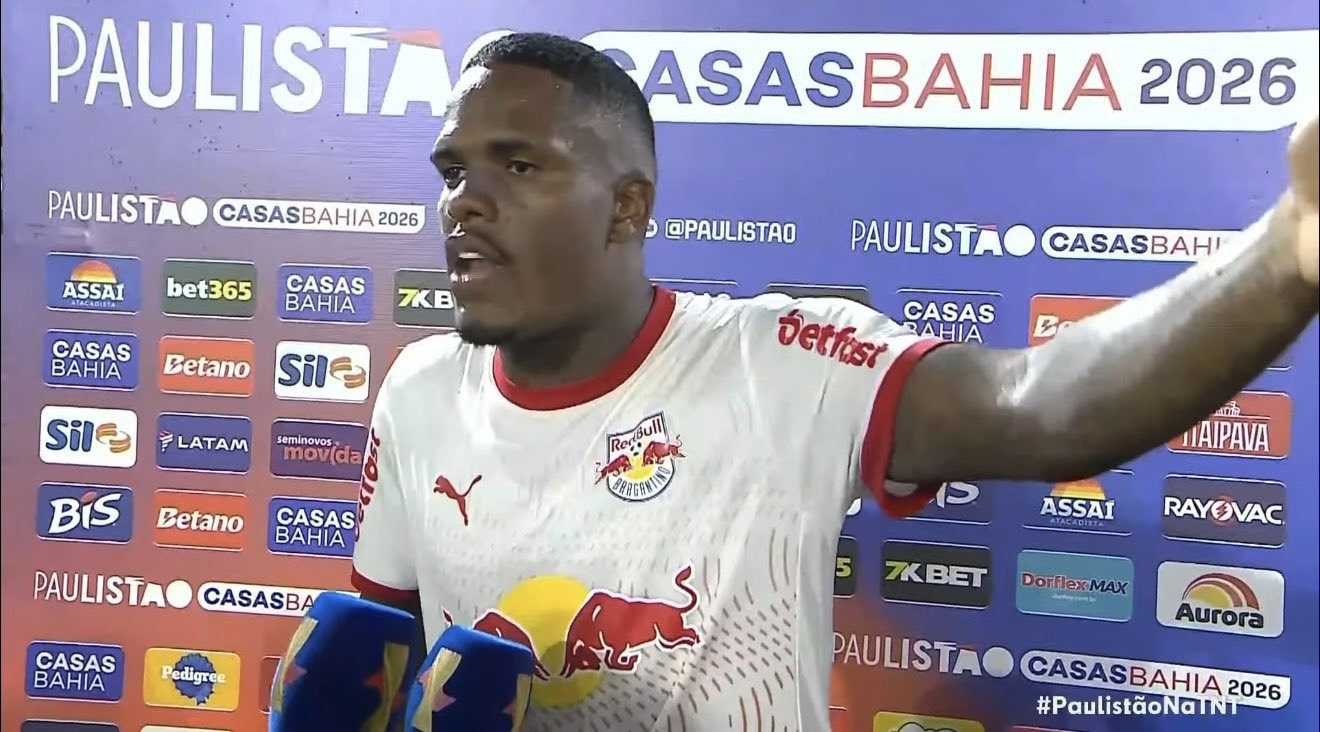 Zagueiro do RB Bragantino recebe punição pesada por falas machistas contra árbitra no Paulistão