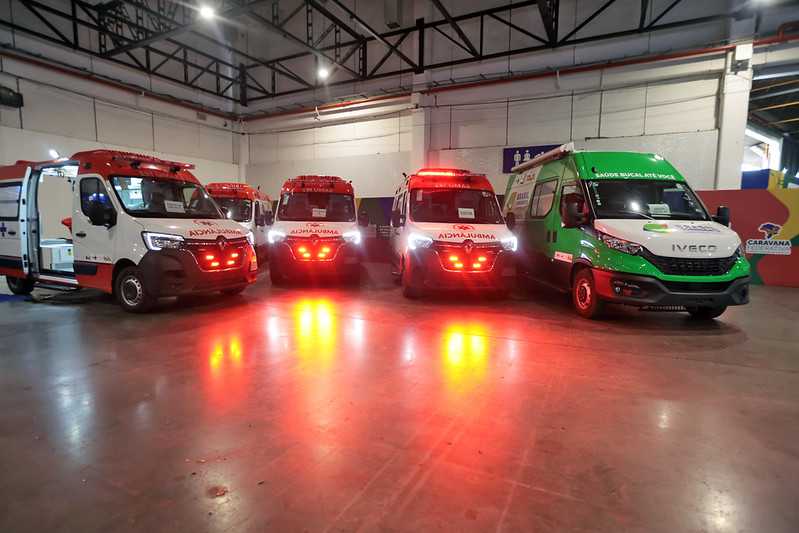 Estado de São Paulo recebe novos equipamentos de saúde e ambulâncias do SAMU