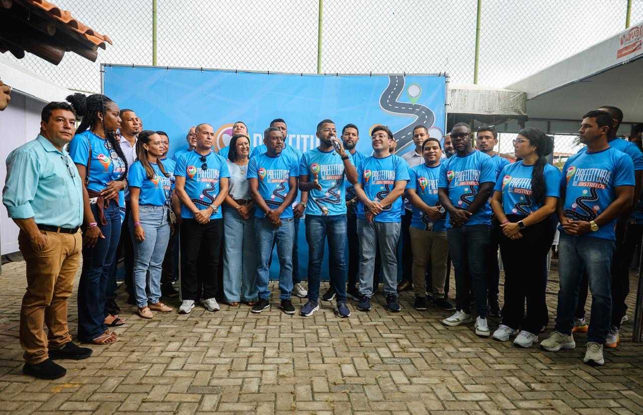 Prefeitura lança ‘Prefeitura nos Distritos’ em Canta Galo, primeiro beneficiado