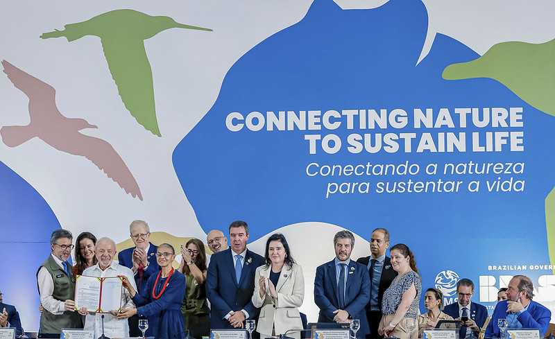 Lula e Marina clamam por paz e proteção na COP15