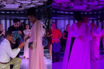 Pedido de Casamento Surpreendente: Cláudia Souza Aceita no Cruzeiro!