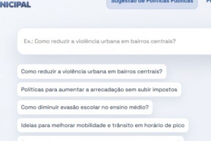 Web Plataforma: Ferramenta Inovadora para Gestão e Elaboração de Políticas Públicas