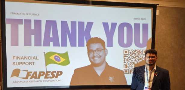 Bolsista da FAPESP Ganha o Prêmio de Melhor Artigo de 2026