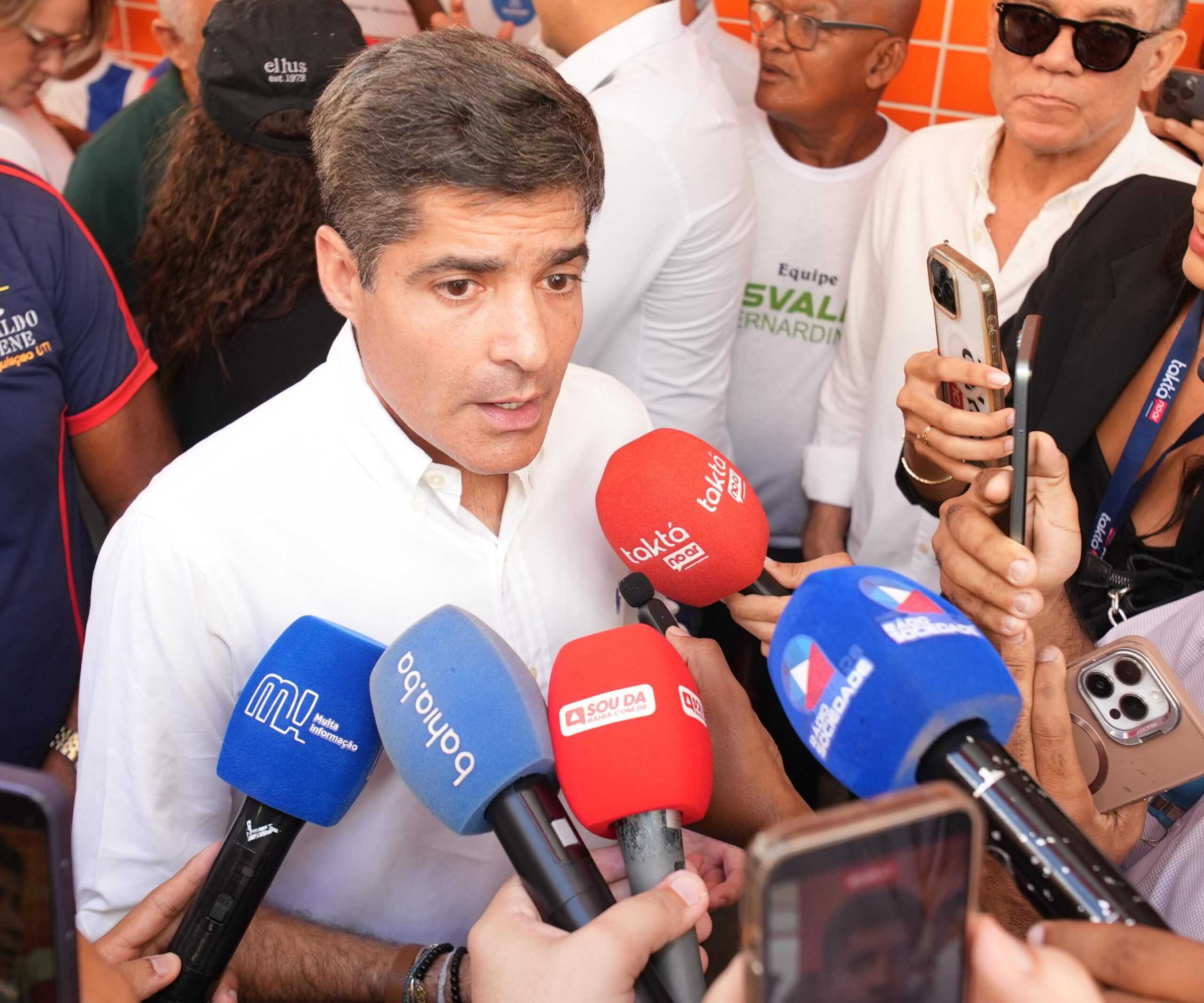 “A gente chega mais forte no interior porque o PT está desgastado”, afirma ACM Neto