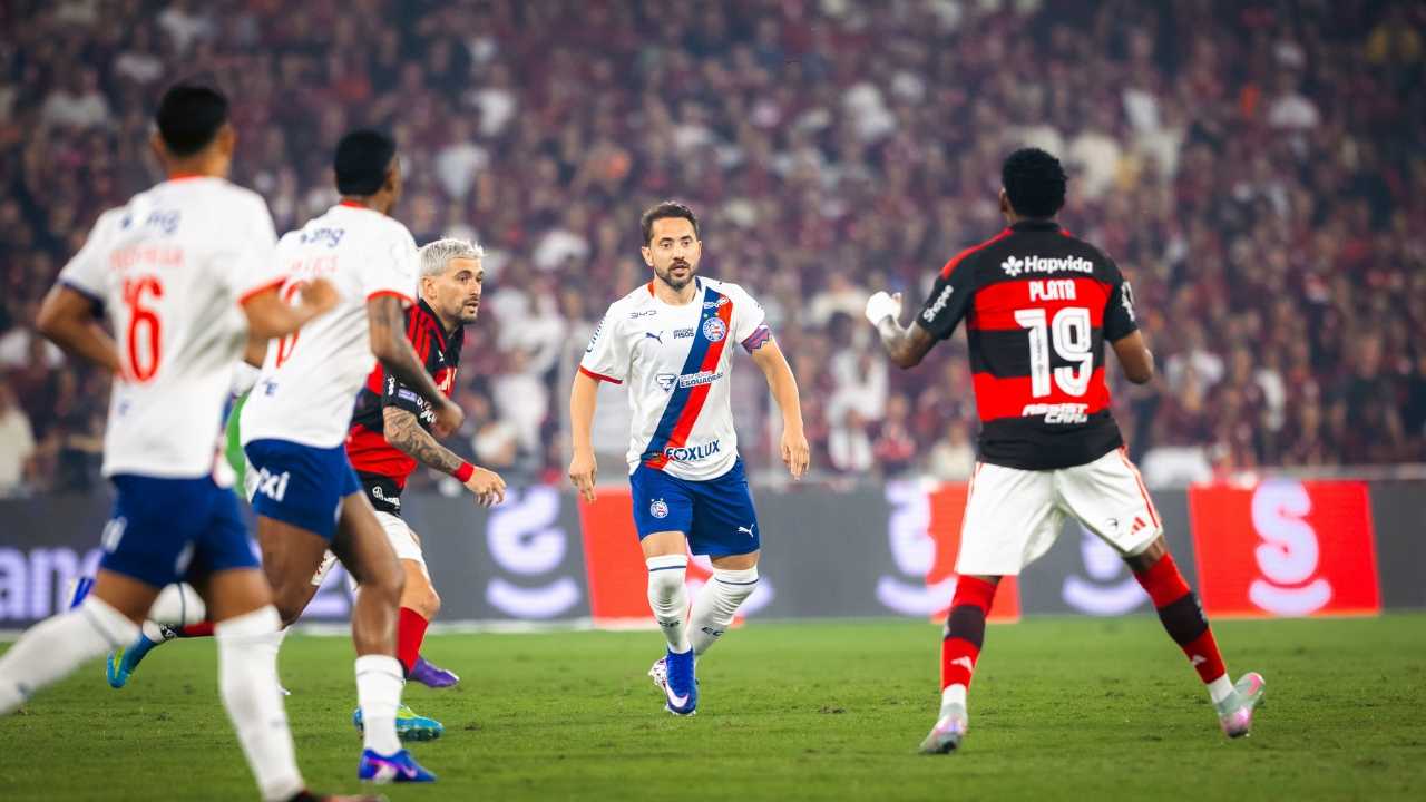 No Maracanã, Bahia perde para o Flamengo por 2x0