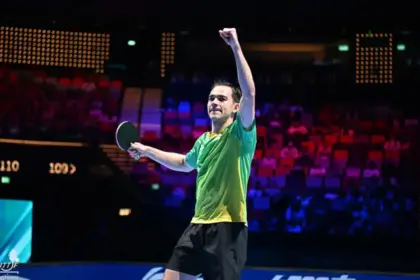 Calderano vence Lebrun, avança à semifinal em Macau e garante medalha inédita