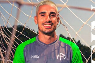 Em jogo-treino, Thiago Galhardo marca seu primeiro gol por clube baiano