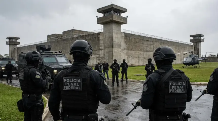 Policiais penais federais ameaçam greve e afetam prisões nacionais